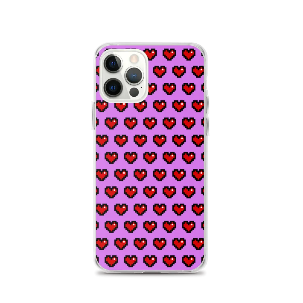 Pixel Hearts Phone Case (iPhone 7/7 Plus/8/8 Plus/X/XS/XS Max/XR/11/11 Pro/11 Pro Max/SE/12/12 Mini/12 Pro/12 Pro Max)