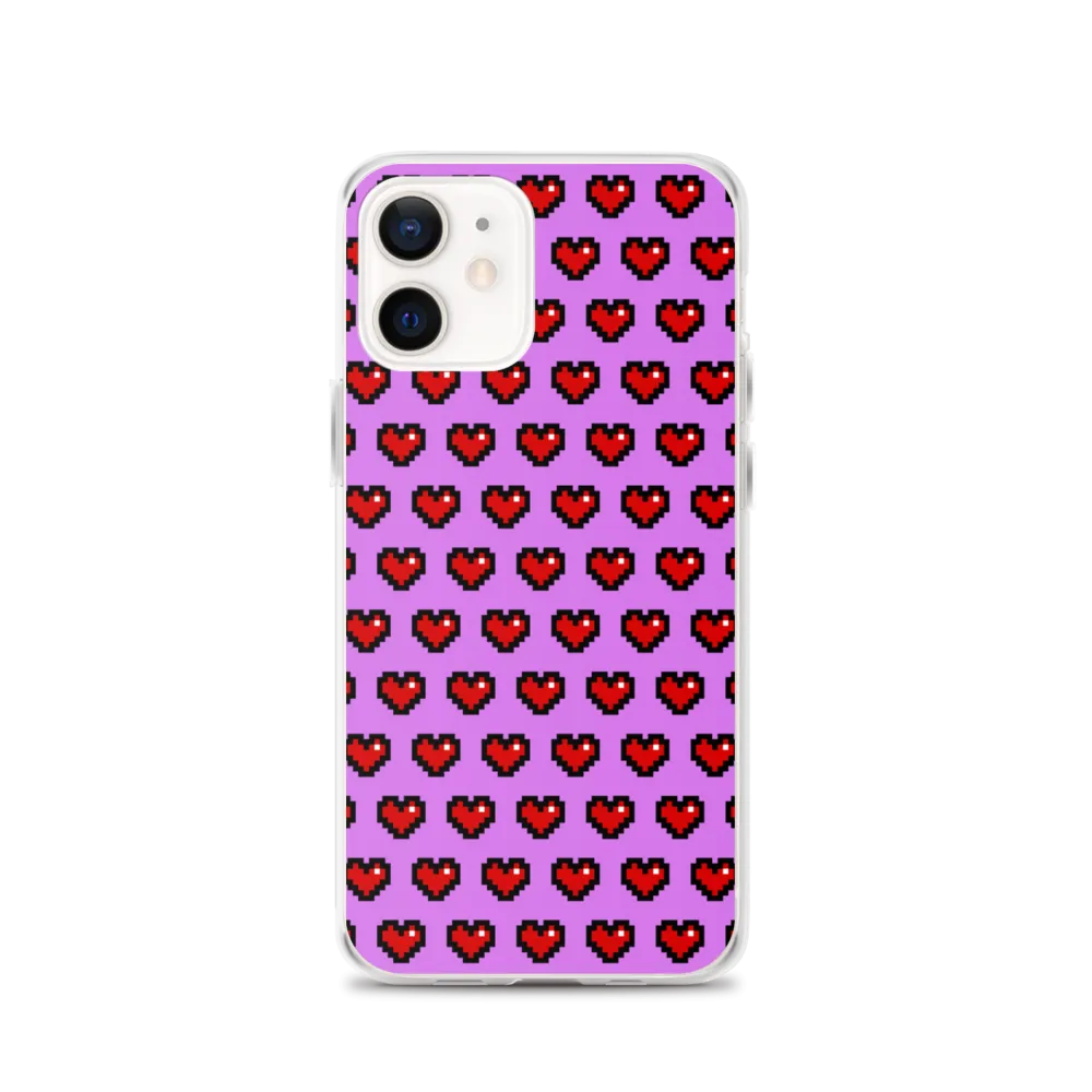 Pixel Hearts Phone Case (iPhone 7/7 Plus/8/8 Plus/X/XS/XS Max/XR/11/11 Pro/11 Pro Max/SE/12/12 Mini/12 Pro/12 Pro Max)