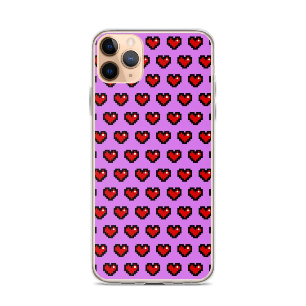 Pixel Hearts Phone Case (iPhone 7/7 Plus/8/8 Plus/X/XS/XS Max/XR/11/11 Pro/11 Pro Max/SE/12/12 Mini/12 Pro/12 Pro Max)