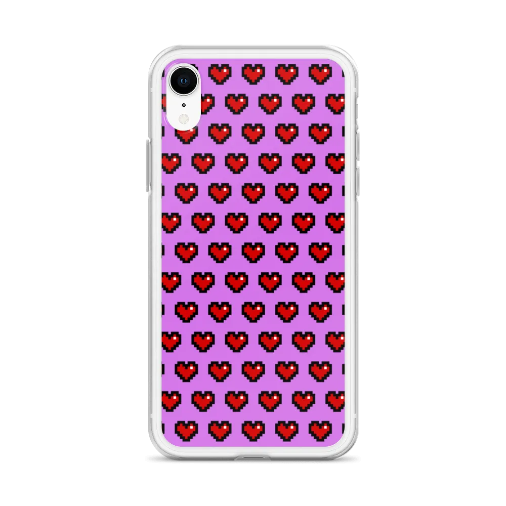 Pixel Hearts Phone Case (iPhone 7/7 Plus/8/8 Plus/X/XS/XS Max/XR/11/11 Pro/11 Pro Max/SE/12/12 Mini/12 Pro/12 Pro Max)