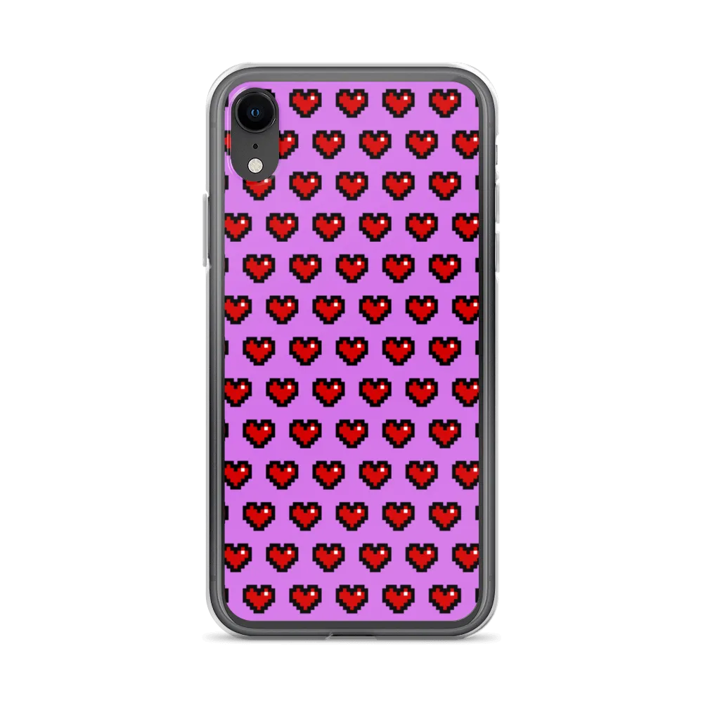 Pixel Hearts Phone Case (iPhone 7/7 Plus/8/8 Plus/X/XS/XS Max/XR/11/11 Pro/11 Pro Max/SE/12/12 Mini/12 Pro/12 Pro Max)