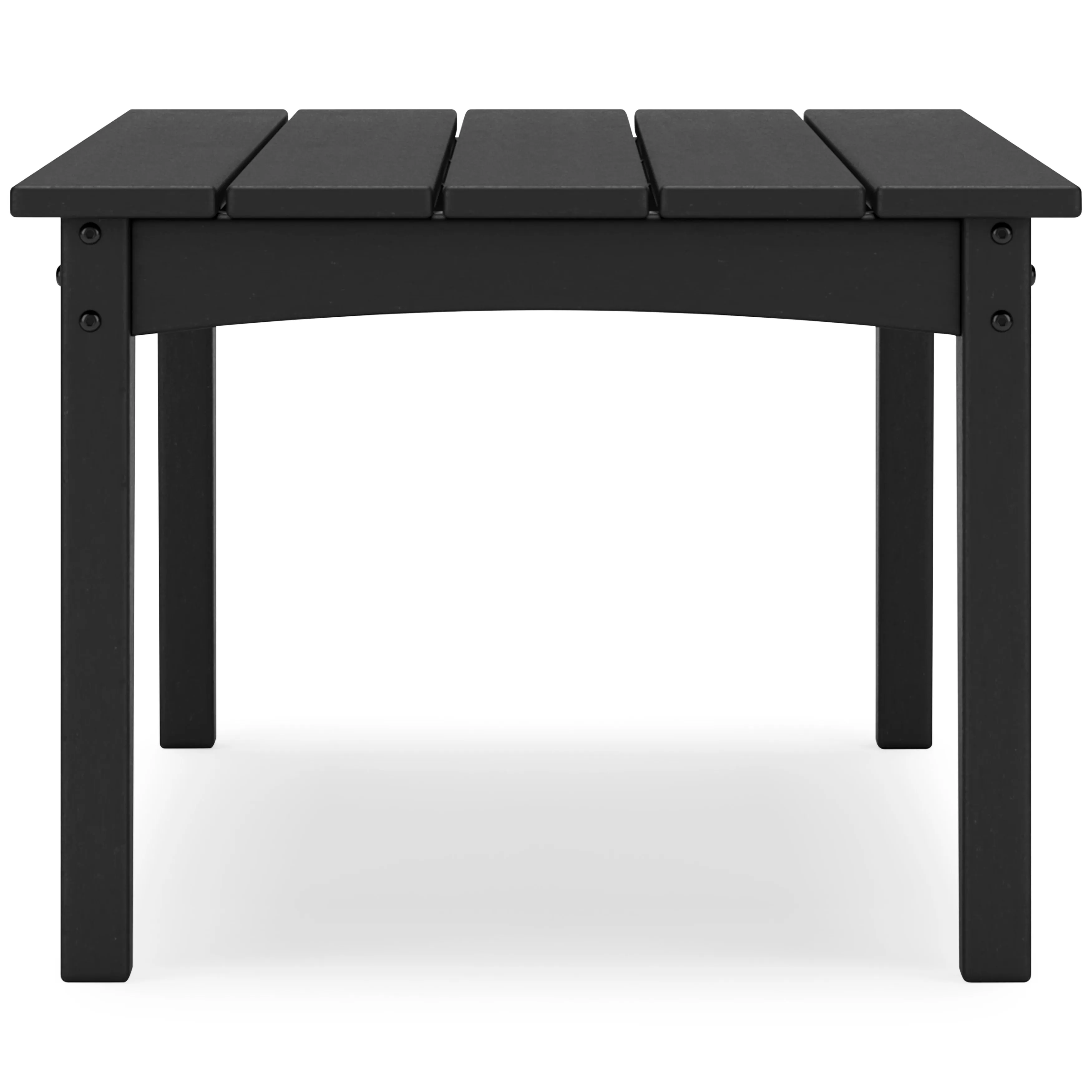 Poly Black Outdoor 44" Coffee Table