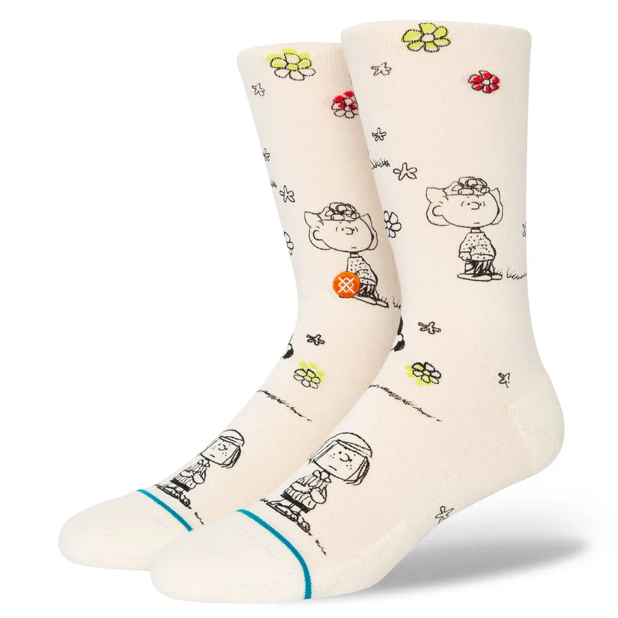 "Girl Power"  Stance x Peanuts Cotton Crew Socks