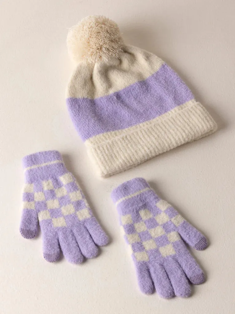 "The Mia" Hat, Lilac │ Winter Outerwear │ Style House Design Studio