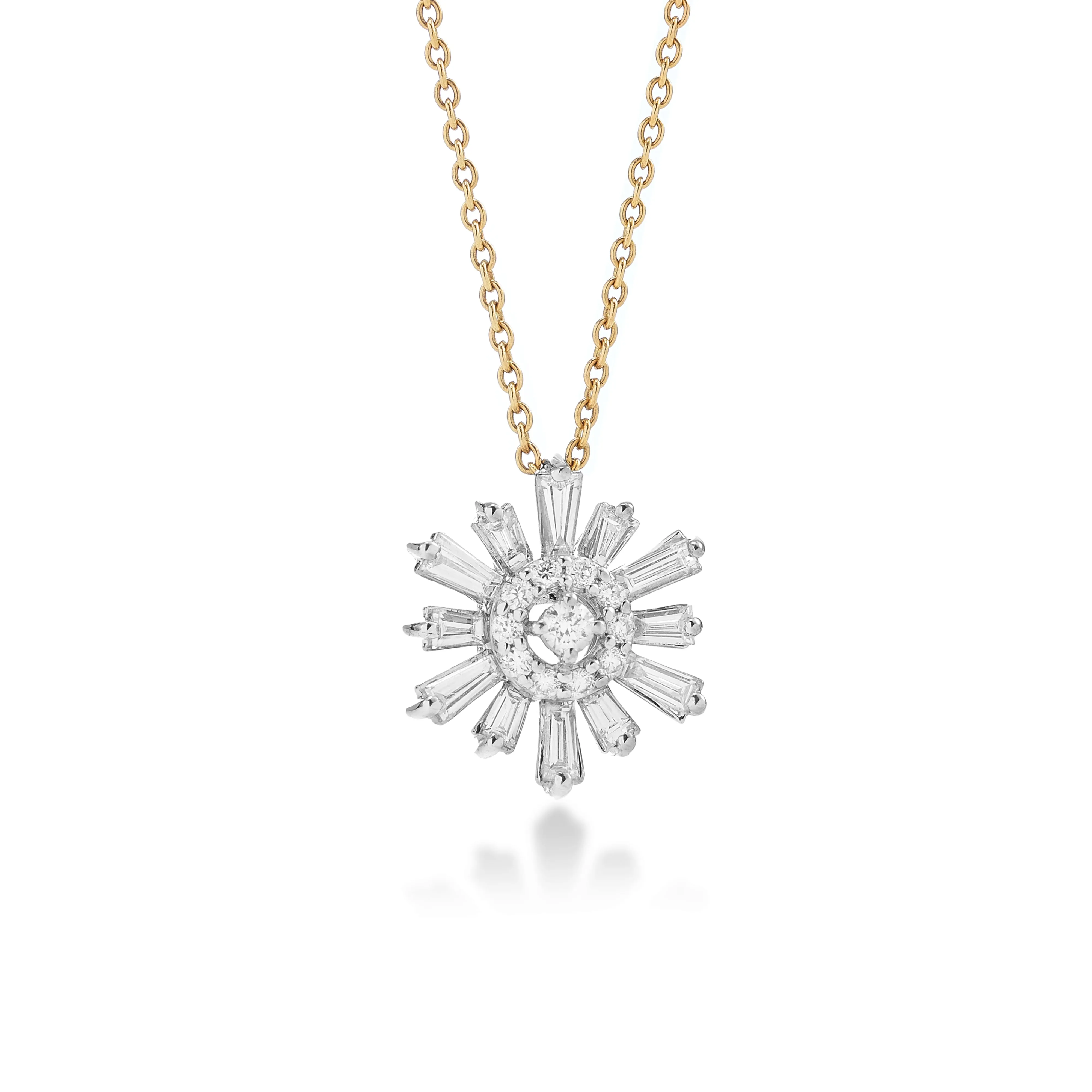 Scatter Waltz Fleur Diamond Pendant*