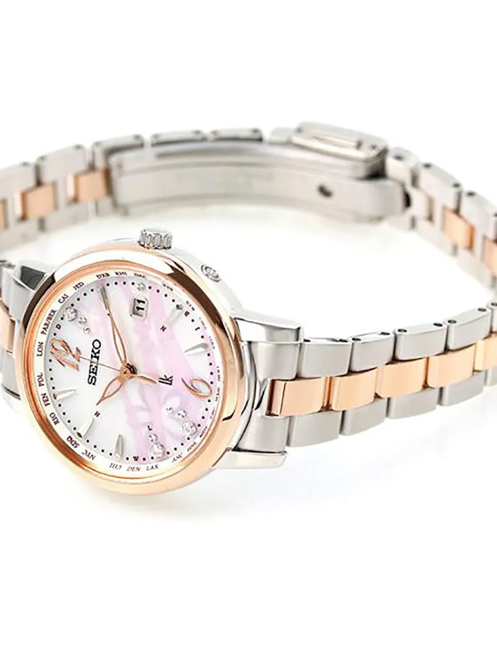 SEIKO LUKIA 2023 SAKURA BLOOMING LIMITED EDITION SSVV080 LADIES' MADE IN JAPAN JDM