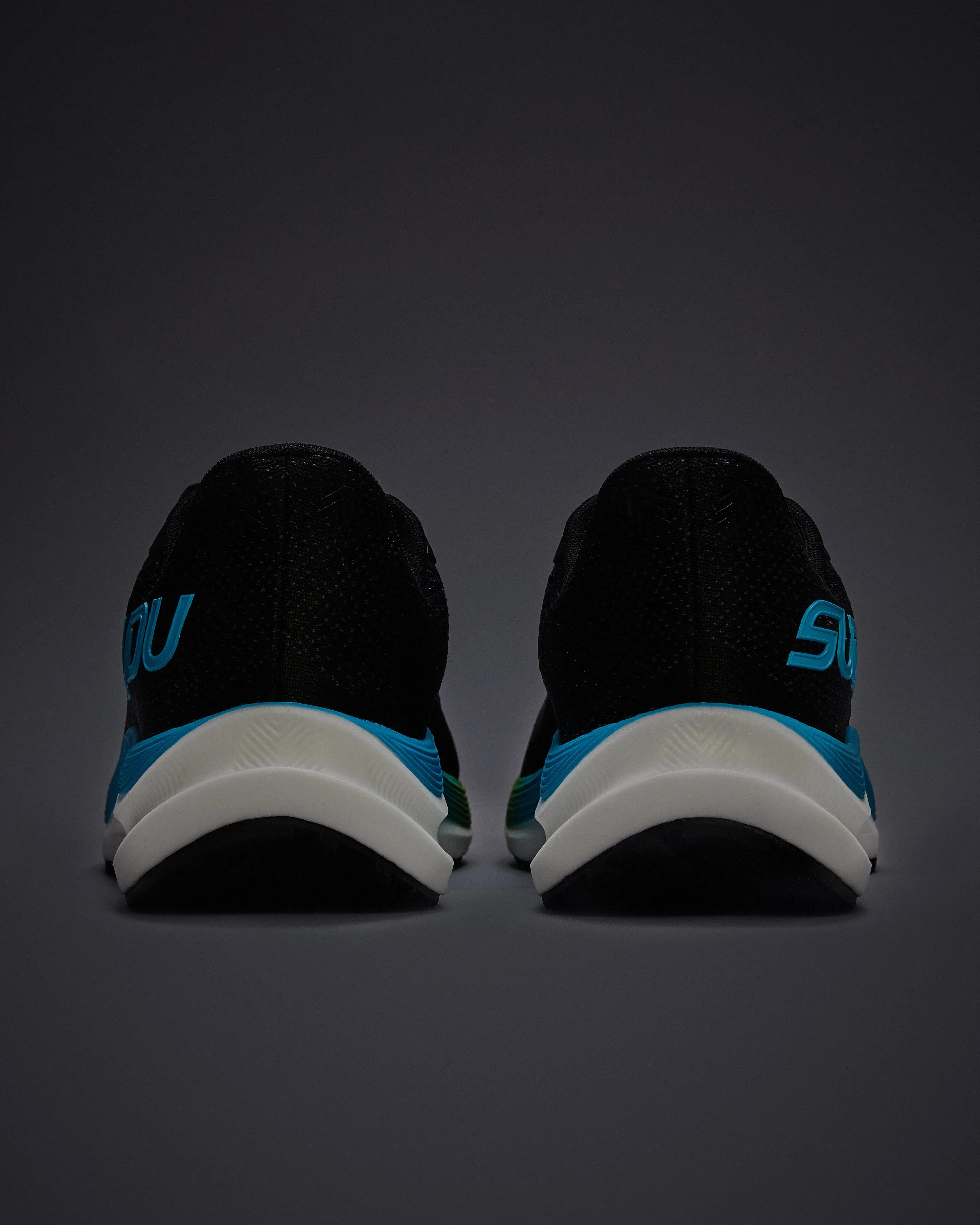 SRM 01 Running Shoes - Black/Light Blue