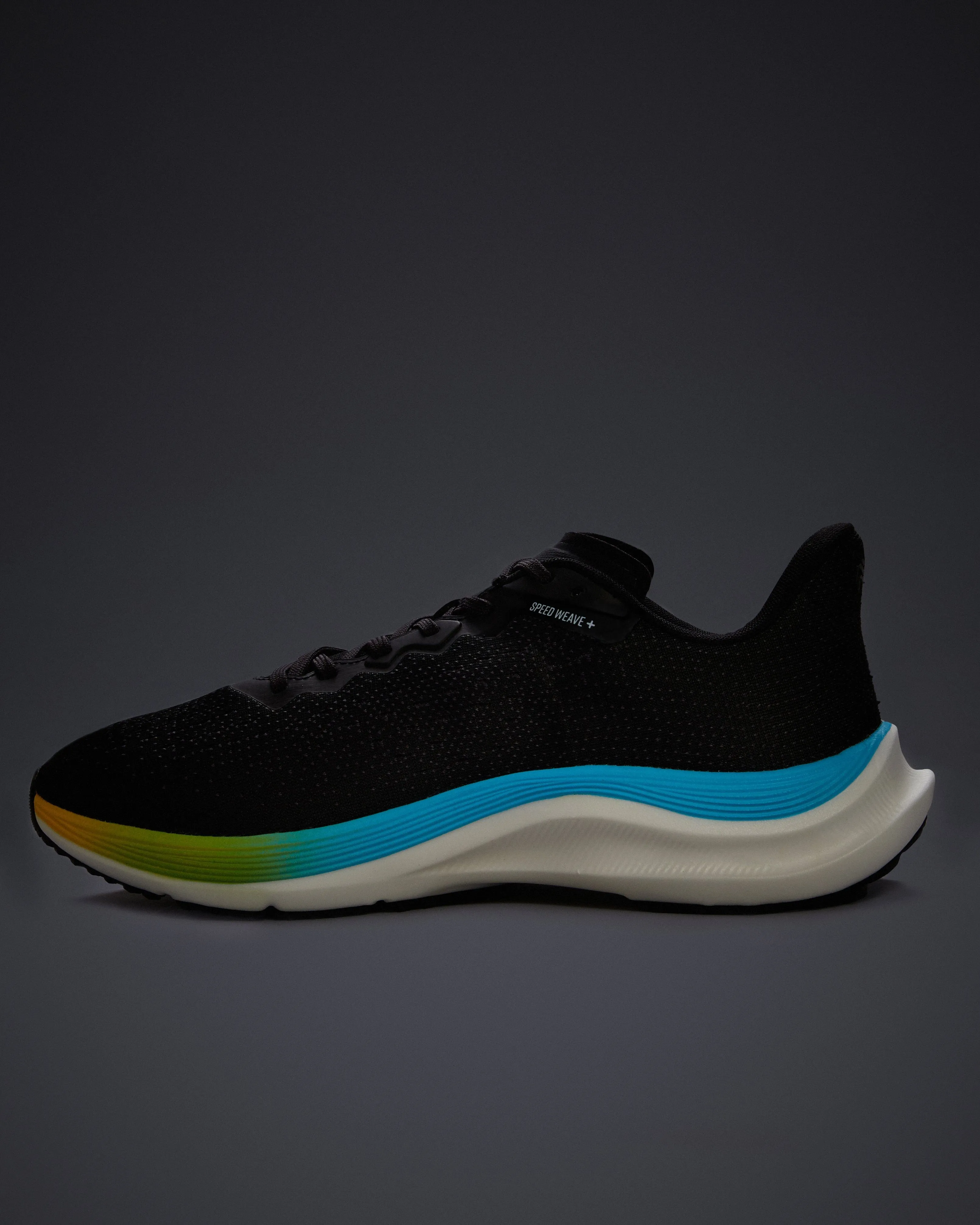 SRM 01 Running Shoes - Black/Light Blue