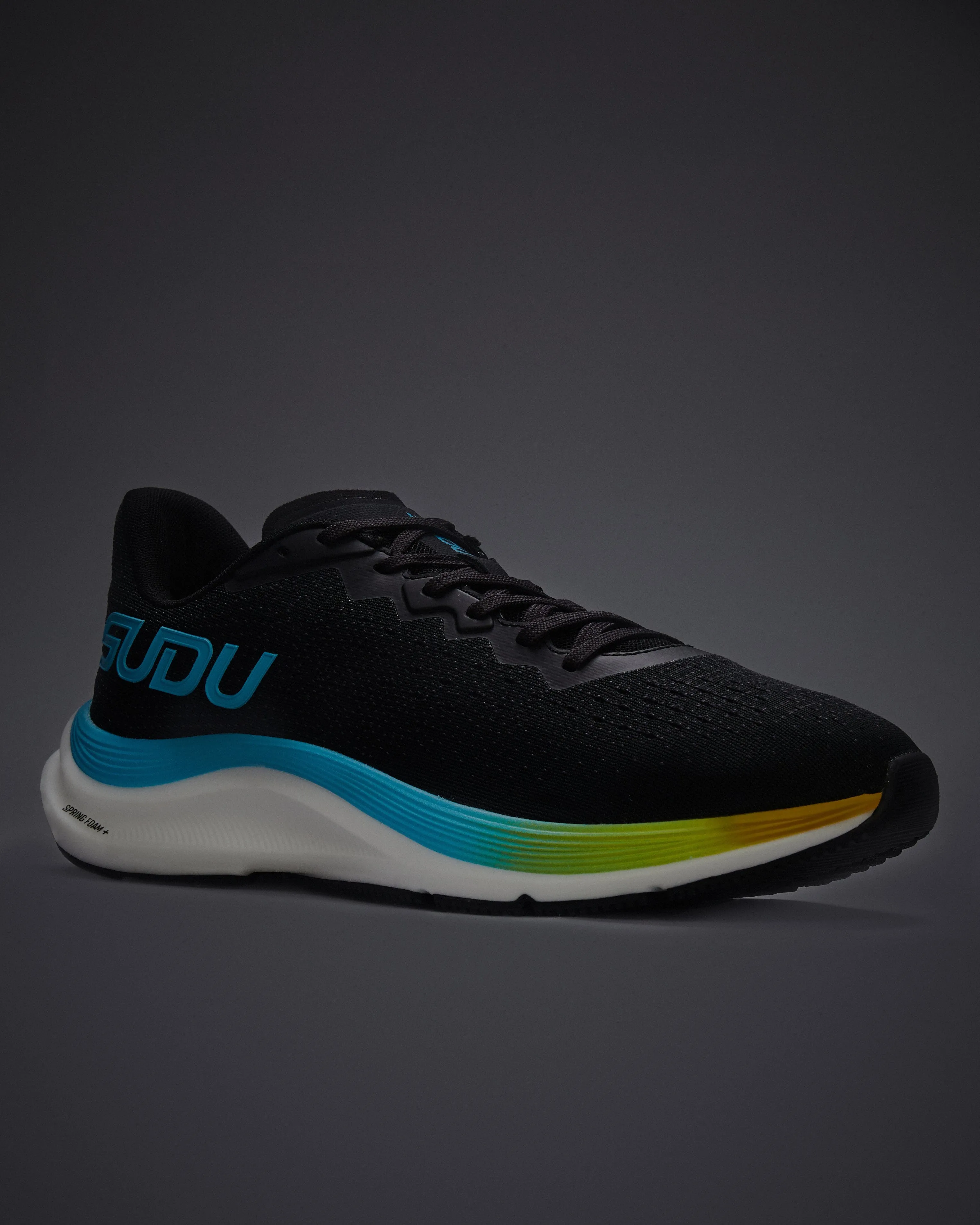 SRM 01 Running Shoes - Black/Light Blue