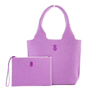 Sutton City Tote - Purple Diamond - Medium