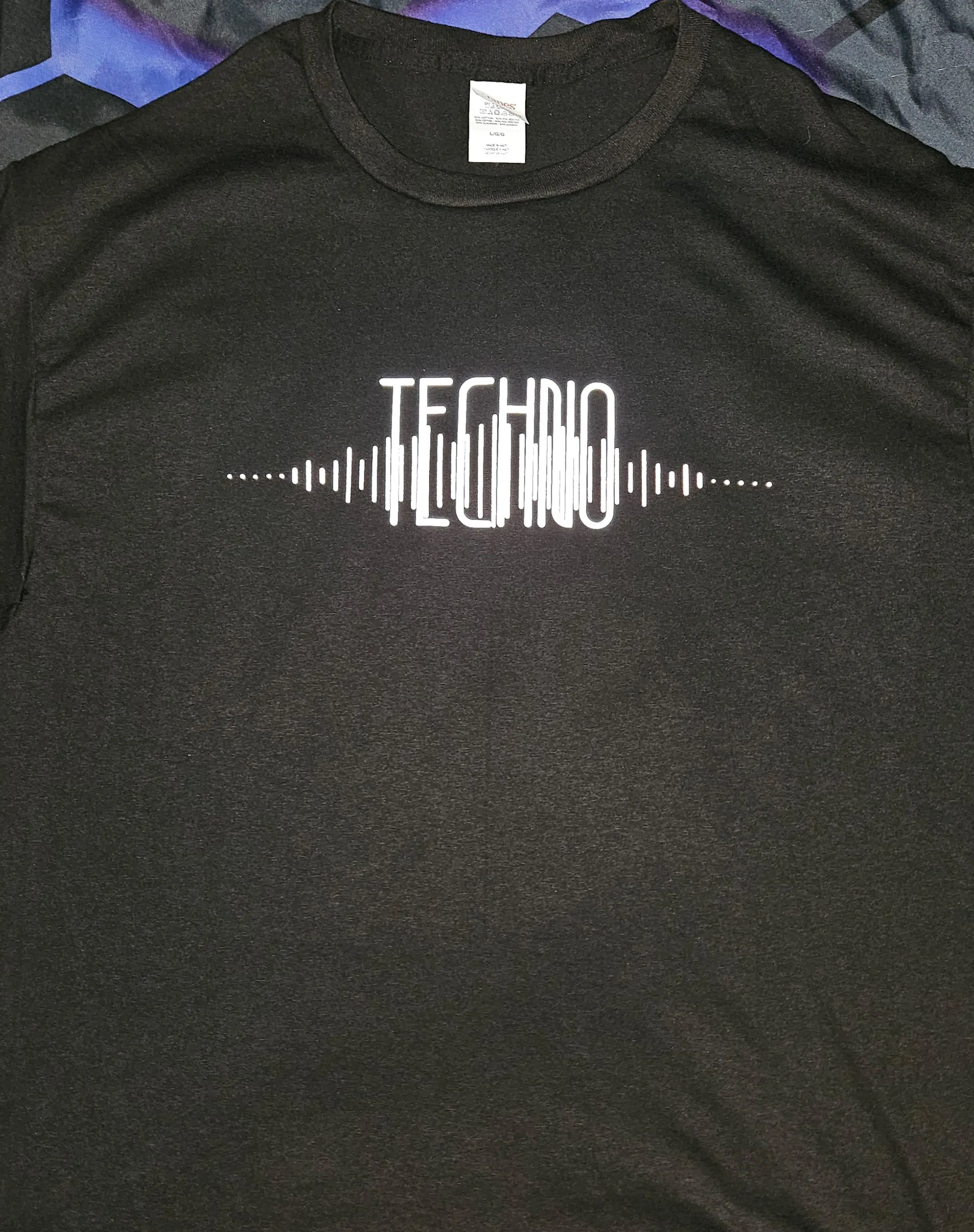 Techno Soundwave Reflective T Shirt