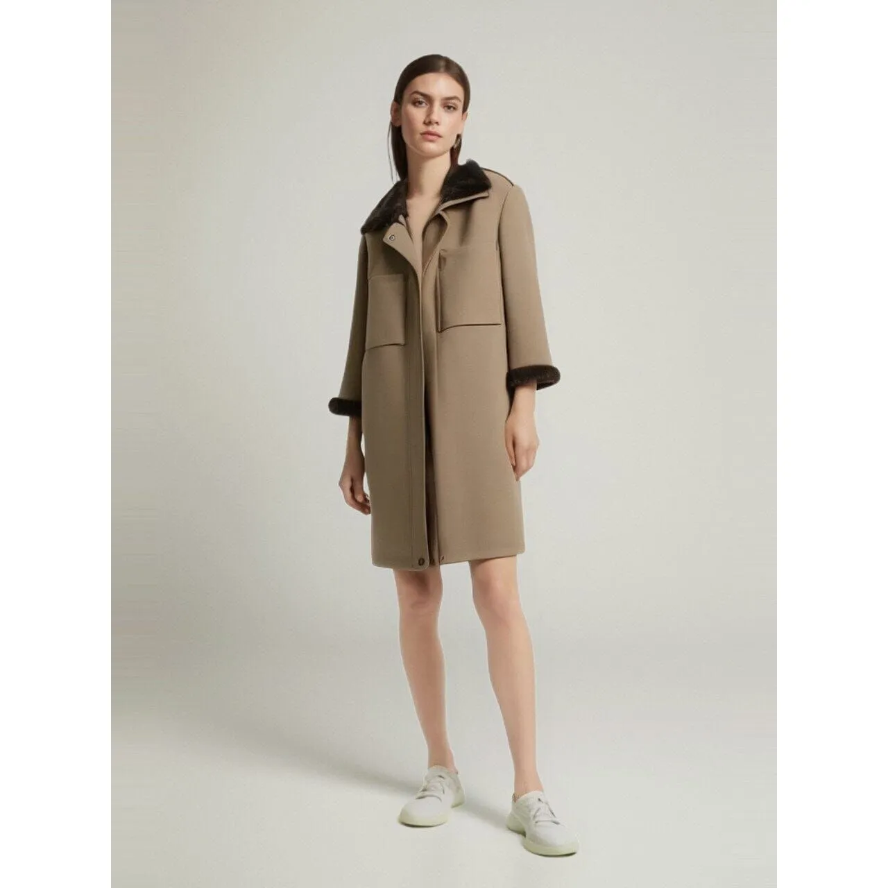 The Evie Long Tail Winter Overcoat