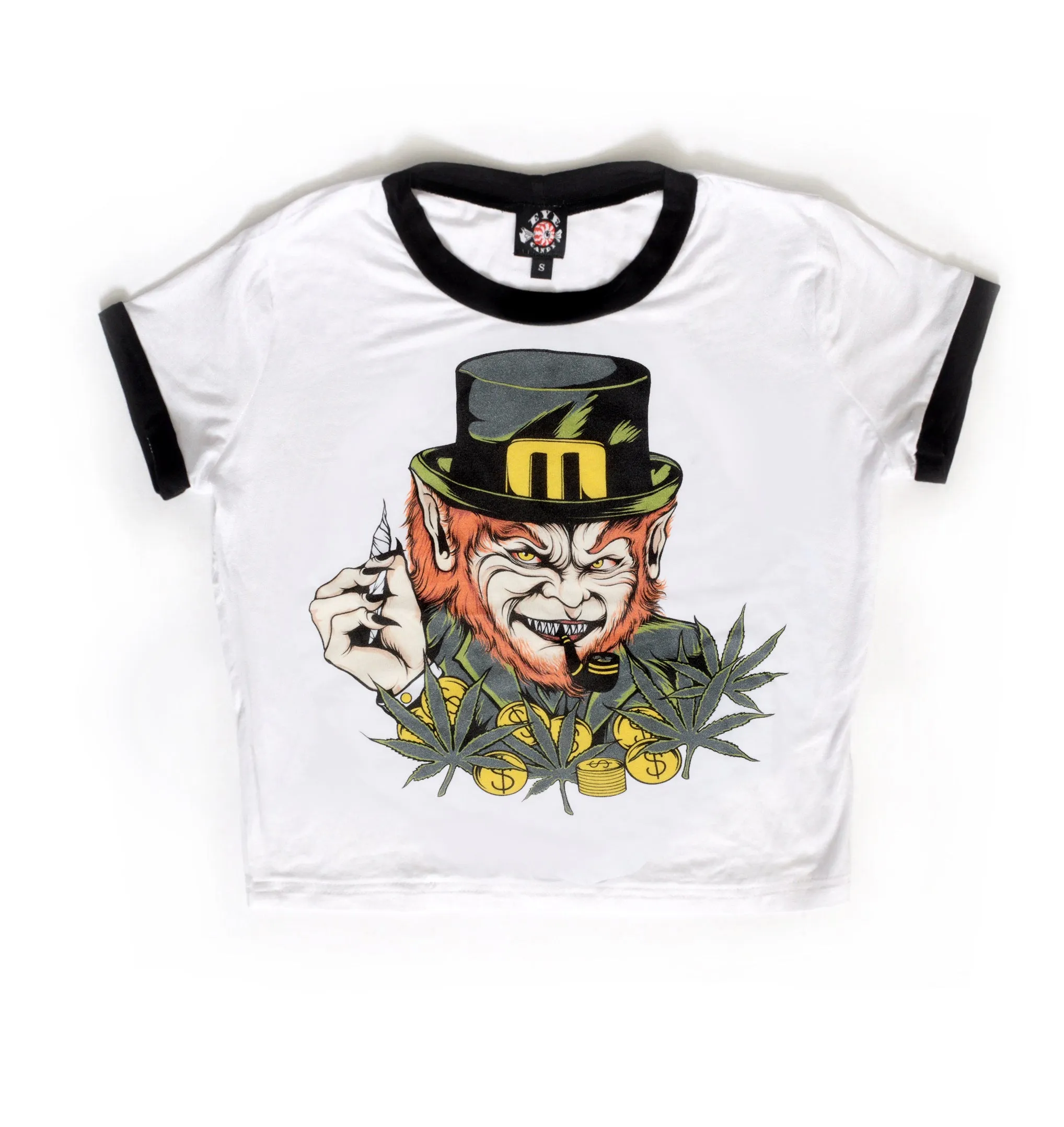 The Leprechaun Ringer Tee