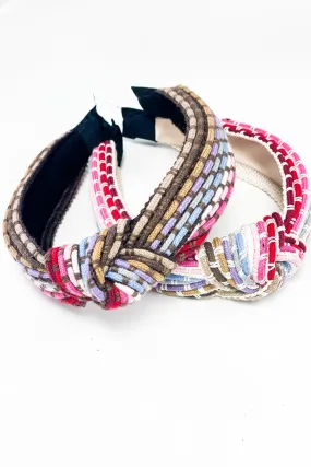 The Victoria Woven Knot Headband