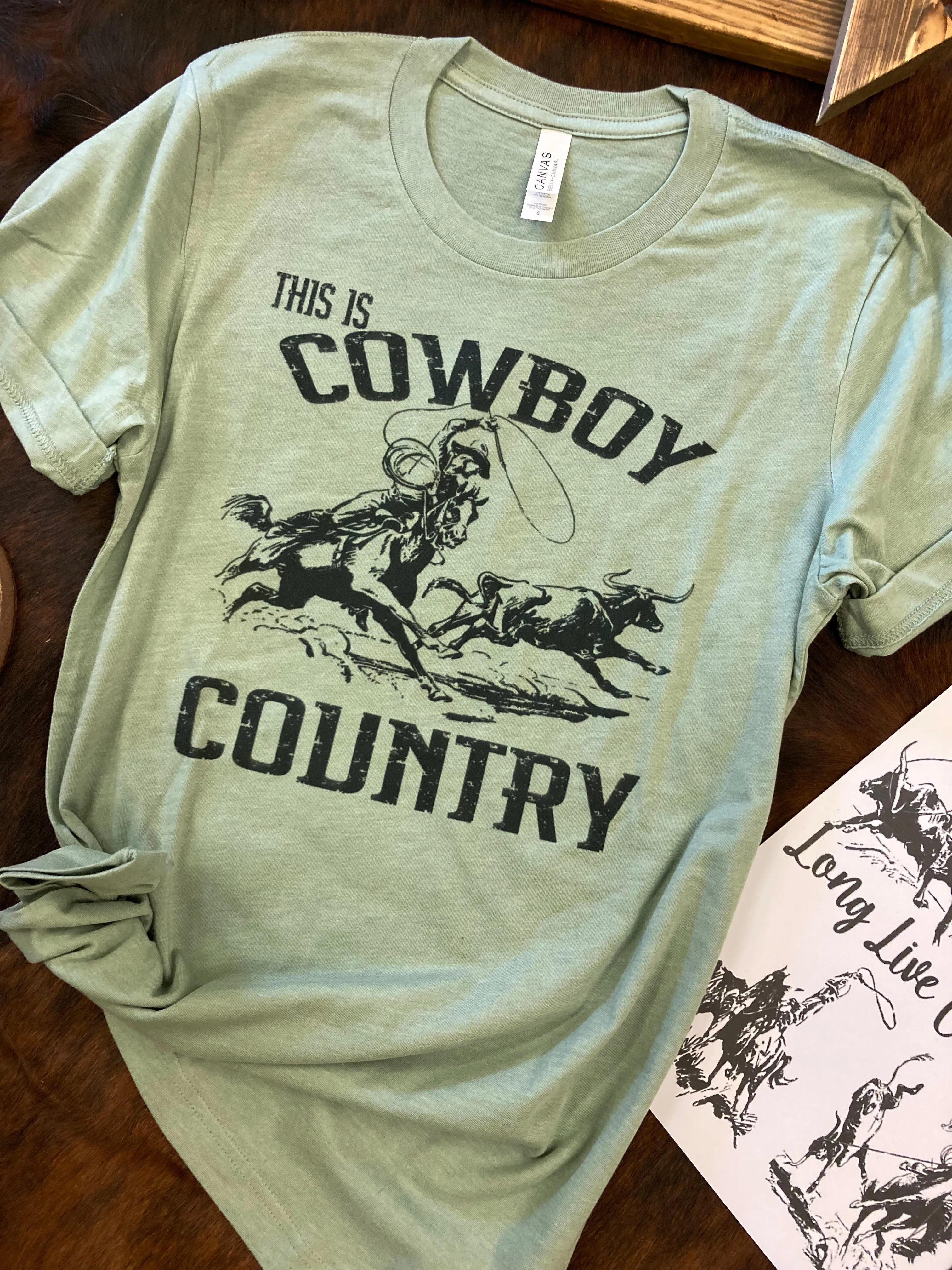 This Is Cowboy Country Tee