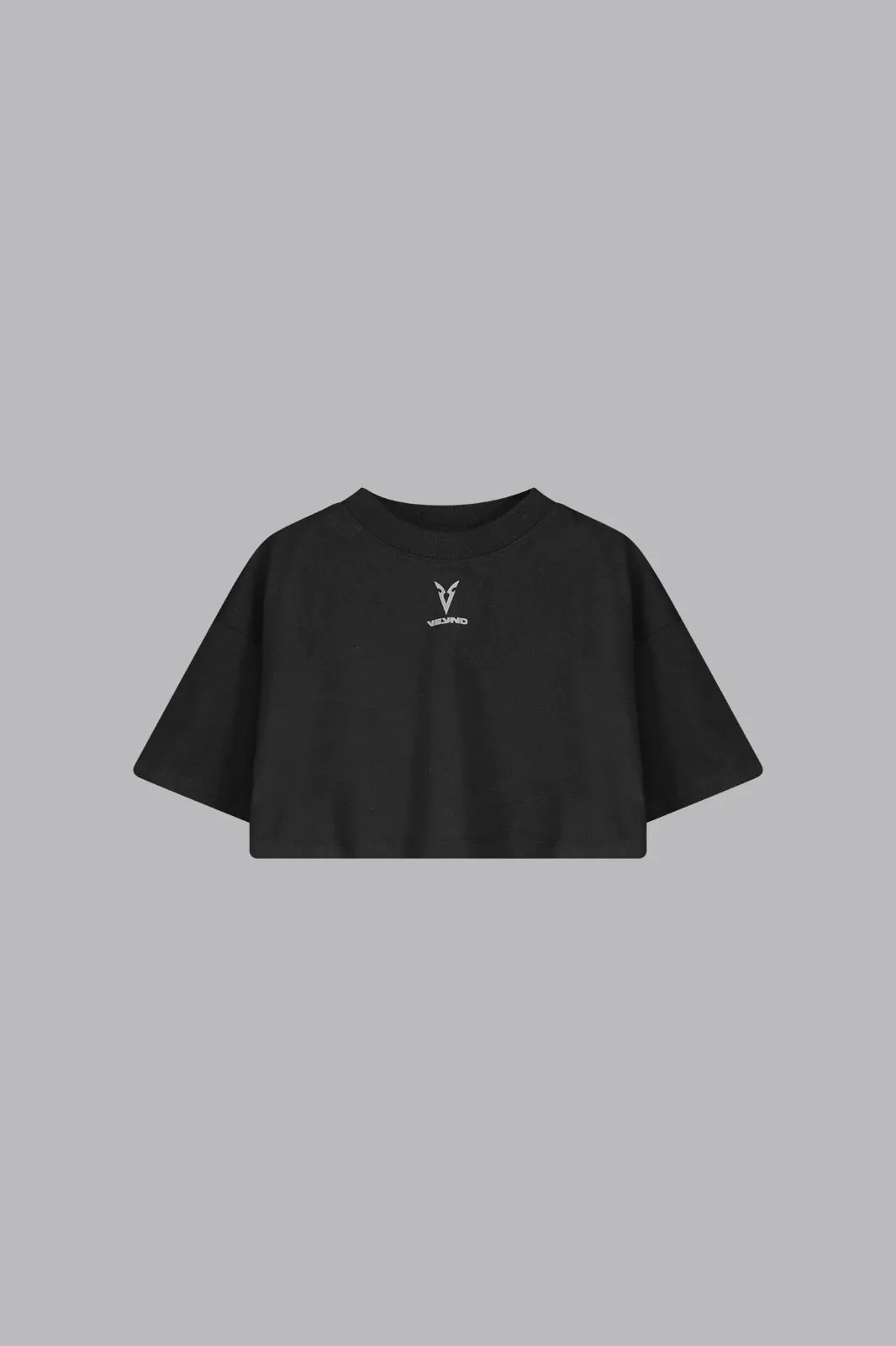 V_LYFE370 GRAPHIC BOXY T-SHIRT - Black