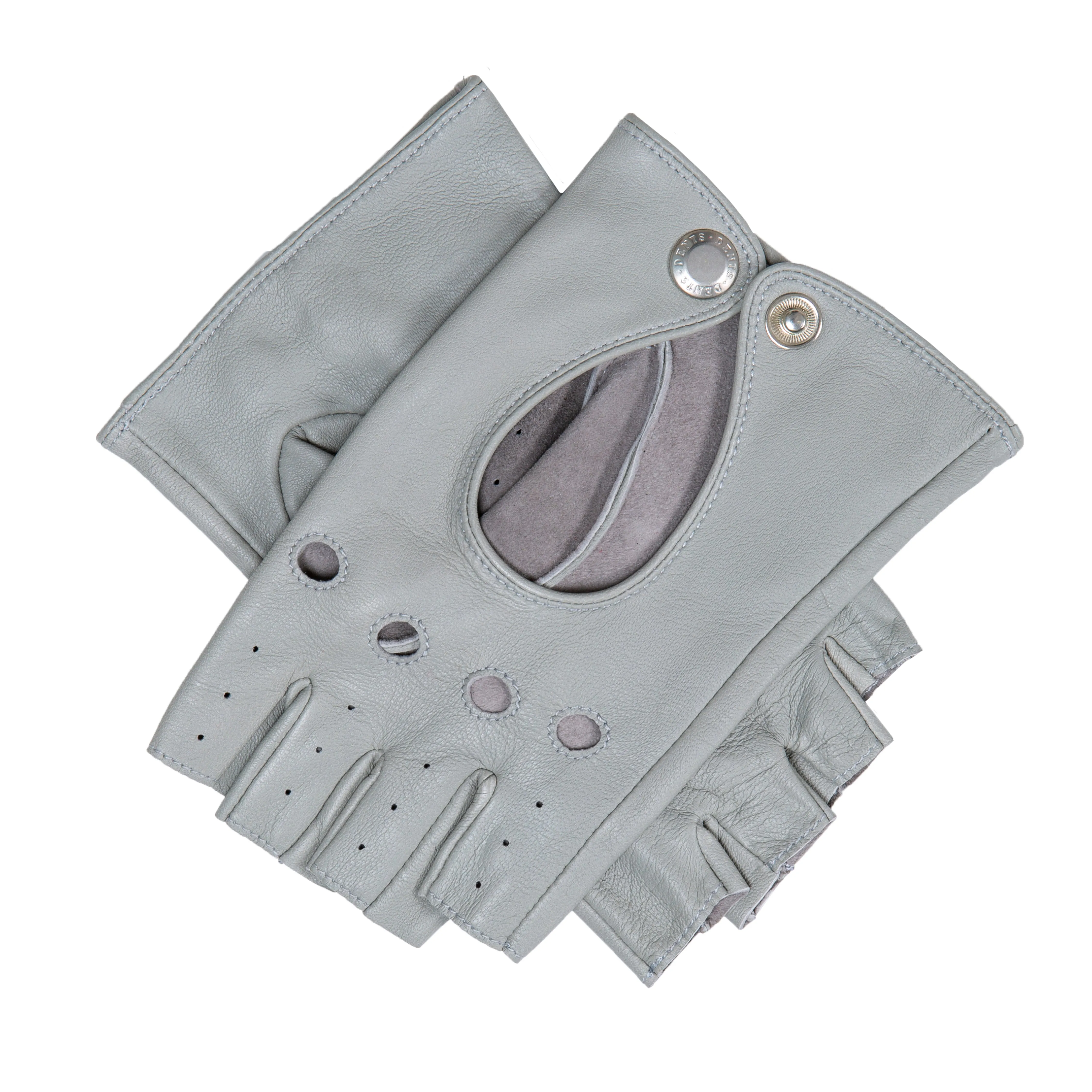 Women’s Fingerless Leather Driving Gloves