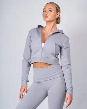 Womens Grey OG Yoga Zip Up