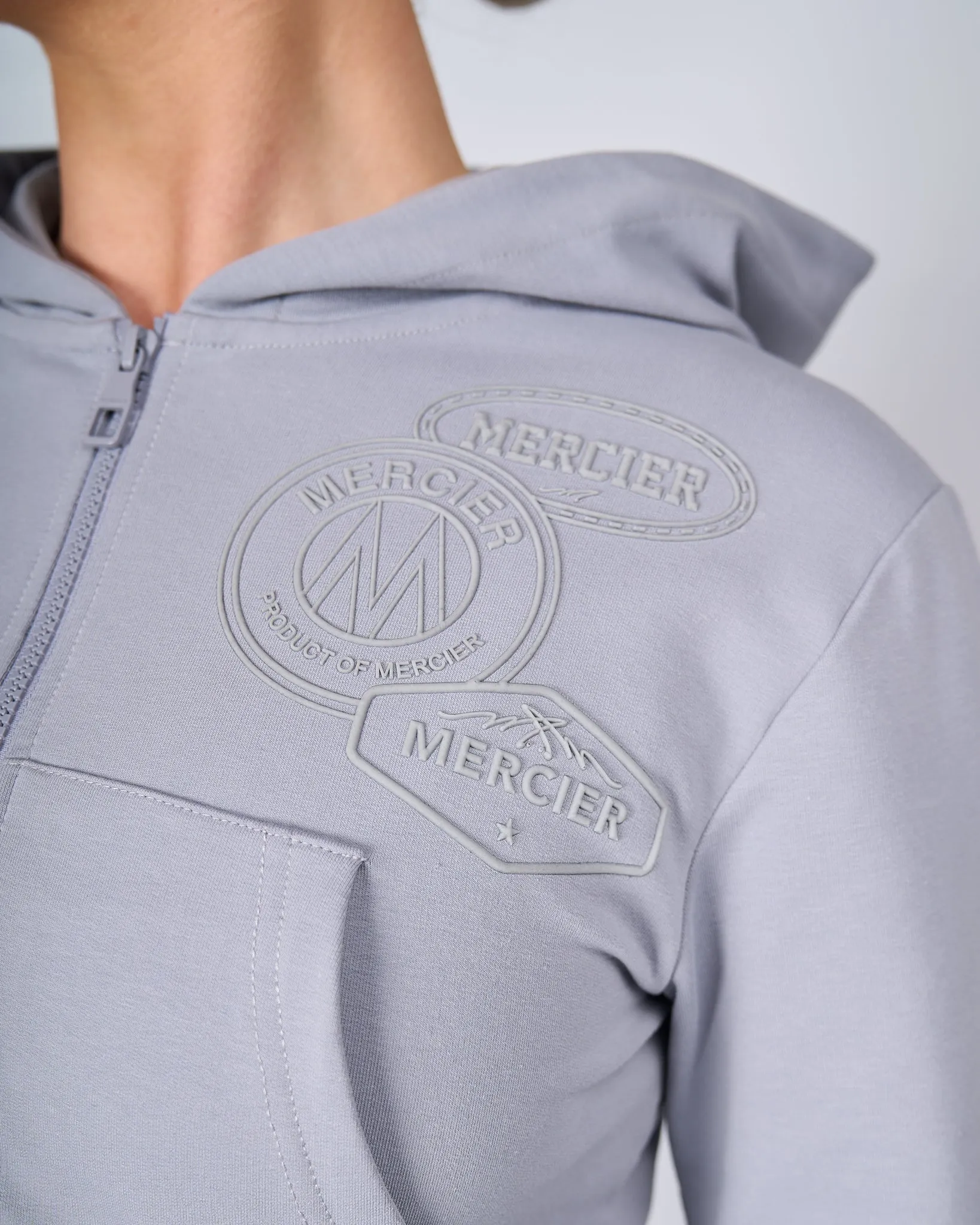 Womens Grey OG Yoga Zip Up