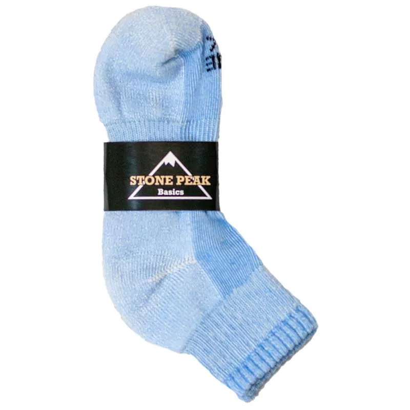 Youth Stone Peak Merino Wool Low Cut Hiking Sock