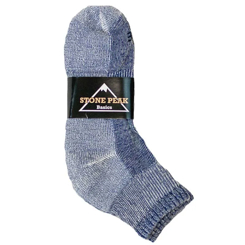 Youth Stone Peak Merino Wool Low Cut Hiking Sock